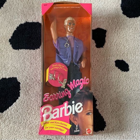 Mattel Toys Vintage 992 Earring Magic Barbie Ken Doll Poshmark